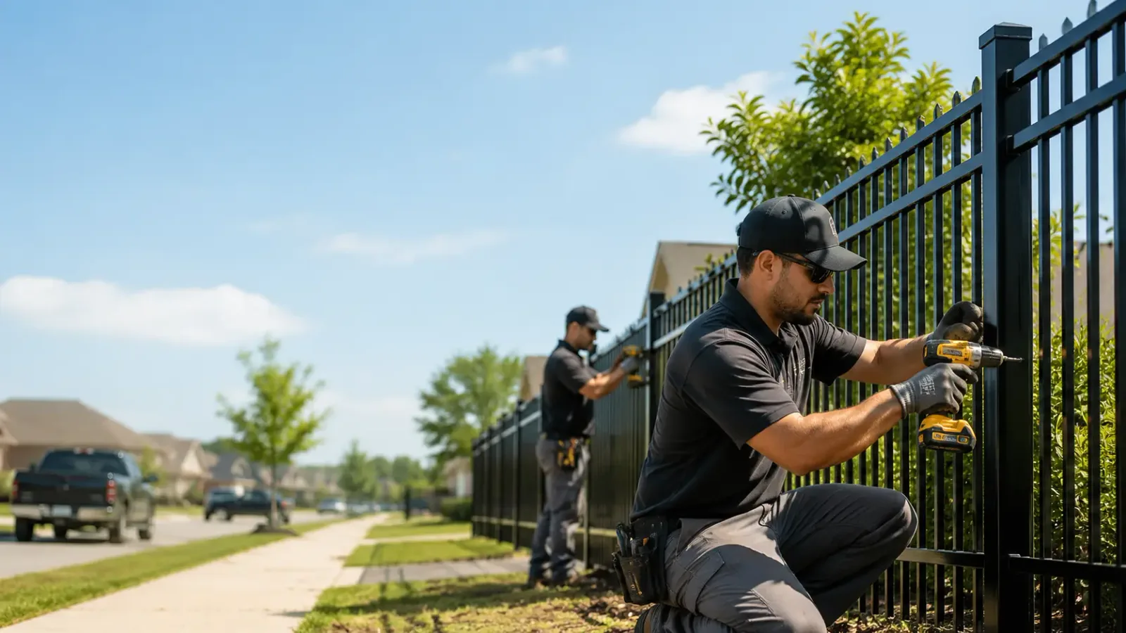 Metal Fence Installation in Prescott, WA